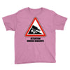 warning descent Youth Tee