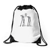 dali walkers Drawstring Bags
