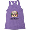 Burger and Fries Best Friends Racerback Tank