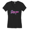 love you baby Women's V-Neck T-Shirt