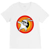 Dabbing Bunny Easter V-Neck Tee