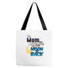 mom moon&amp;back Tote Bags