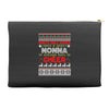 Santa Only Comes Once A Year Nonna Is Always Here To Cheer Accessory Pouches