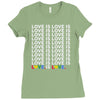 love is love is love Ladies Fitted T-Shirt
