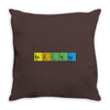 bazinga periodic table funny funny birthday present gift Throw Pillow
