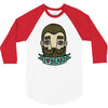 beard 3/4 Sleeve Shirt
