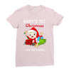 baby 1st christmas Ladies Fitted T-Shirt