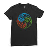balance of power clearance Ladies Fitted T-Shirt