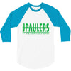 jake paulers green 3/4 Sleeve Shirt