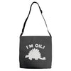 science dinosaur Adjustable Strap Totes
