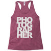 photographer Racerback Tank