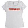 Fitzmagic Women's Triblend Scoop T-shirt