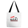fear the goat Tote Bags