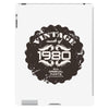 vintage made of 1980 all original parts iPad 3 and 4 Case