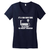 it`s a ham radio thing you wouldnt understand Women's V-Neck T-Shirt