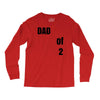dad of 2 Long Sleeve Shirts
