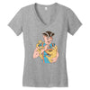 sloths Women's V-Neck T-Shirt