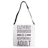 cleverly disguised Adjustable Strap Totes