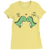 t rex problems Ladies Fitted T-Shirt