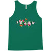 Femen with Flowers Tank Top