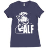 alf  fun shirt serie kult katze au&szlig;erirdisches lustig retro klassik Ladies Fitted T-Shirt