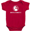 mortal kombat x dragon game logo Baby Bodysuit