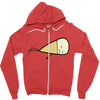 ice cream Zipper Hoodie