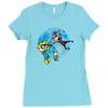 invader spiff Ladies Fitted T-Shirt
