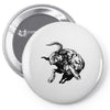 bull 2 Pin-back button