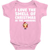 smell of christmas in the morning Baby Bodysuit