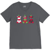 Three Cute But Angry Unicorn V-Neck Tee