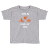 i'm a halloween kind of girl Toddler T-shirt