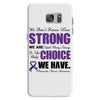 we don't know how strong we are until being strong is the only choice Samsung Galaxy S7 Case