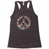 adesivo peace no worries &amp; shocker Racerback Tank