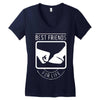limited edition best friends hoof Women's V-Neck T-Shirt
