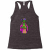 i got a brain Racerback Tank