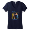 my first knife fight Women's V-Neck T-Shirt
