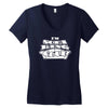 i'm sofa king cool Women's V-Neck T-Shirt