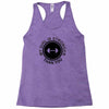 my girl is stronger than you (2) Racerback Tank