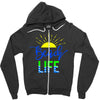 beach life Zipper Hoodie