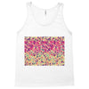 pink triangle print Tank Top