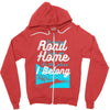 Country Road (f149) Zipper Hoodie