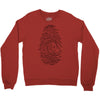darwin's fingerprint Crewneck Sweatshirt