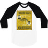 beer goggles sign, ideal gift or birthday present. 3/4 Sleeve Shirt