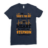 There's This Boy Who Stole My Heart He Calls Me Stepmom Ladies Fitted T-Shirt