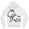 bulldog Zipper Hoodie