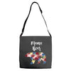 mama bear floral Adjustable Strap Totes