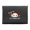 August Peeking Out Baby Boy Accessory Pouches