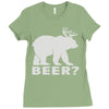 beer Ladies Fitted T-Shirt