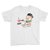 Cute Baby Painter's Dad Love Youth Tee
